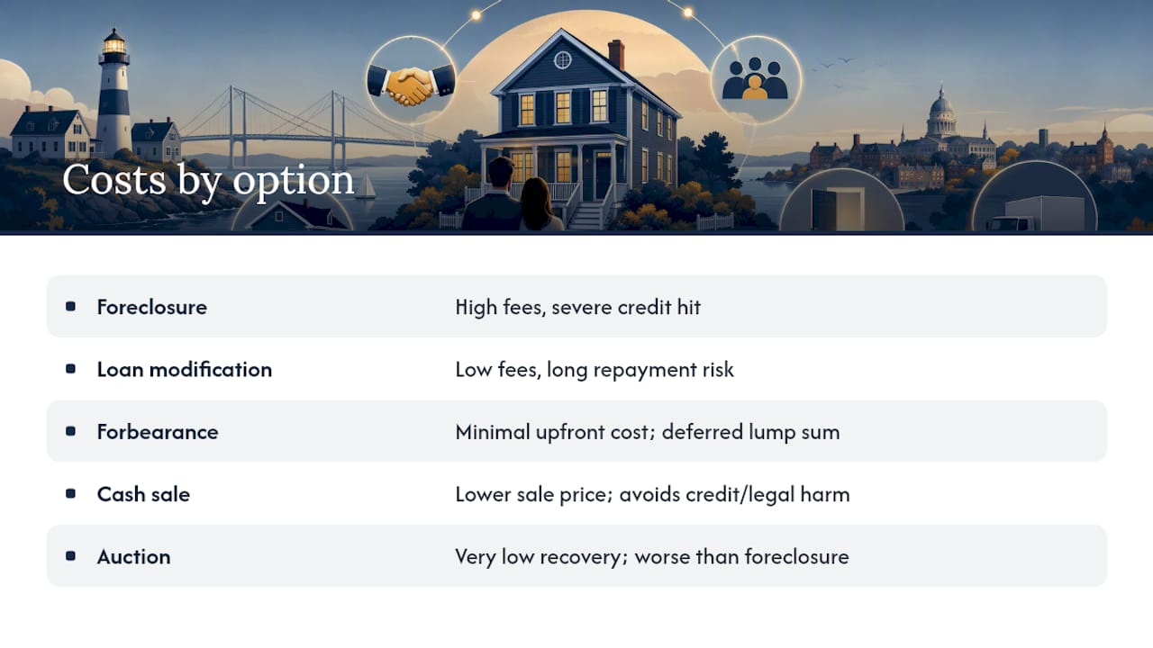 What Does Each Option Actually Cost You? — overview diagram