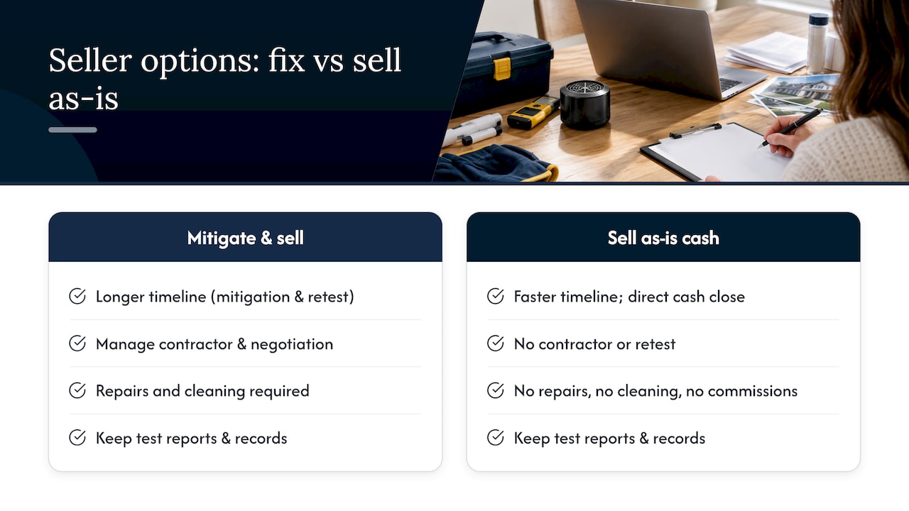 A seller's perspective: when fixing isn't worth the wait — overview diagram